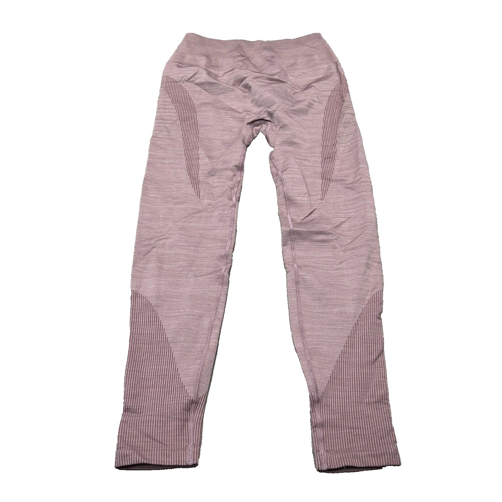 Alphalete Women's Elastic Waist Ozone Seamless Pink Ankle‎ Leggings Size Small?